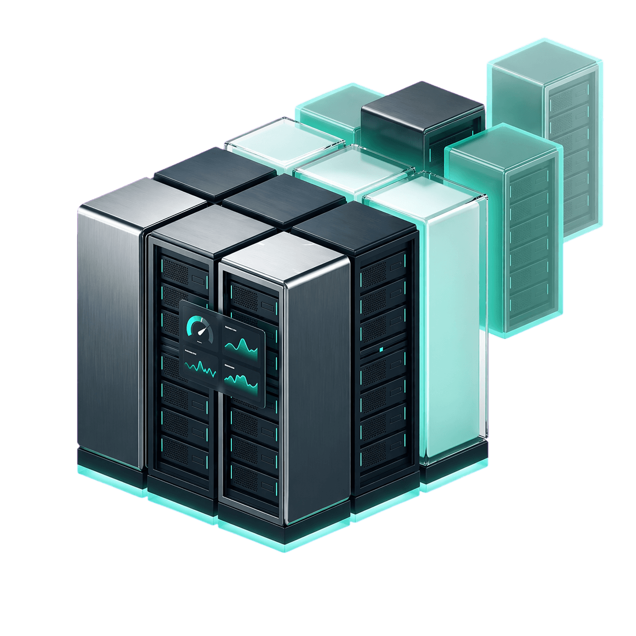 Hosting infrastructure scaling with business growth