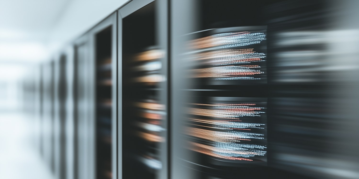 A person carefully compares two web hosting options, symbolizing the balance between cost and value.