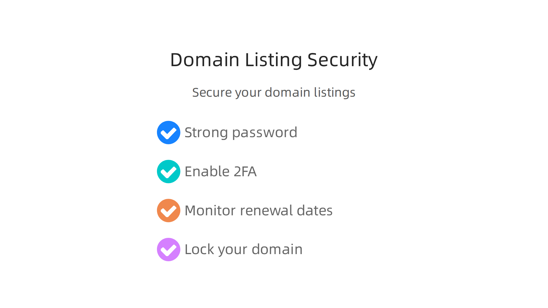 Essential steps to secure your domain listings and protect your business from online threats.
