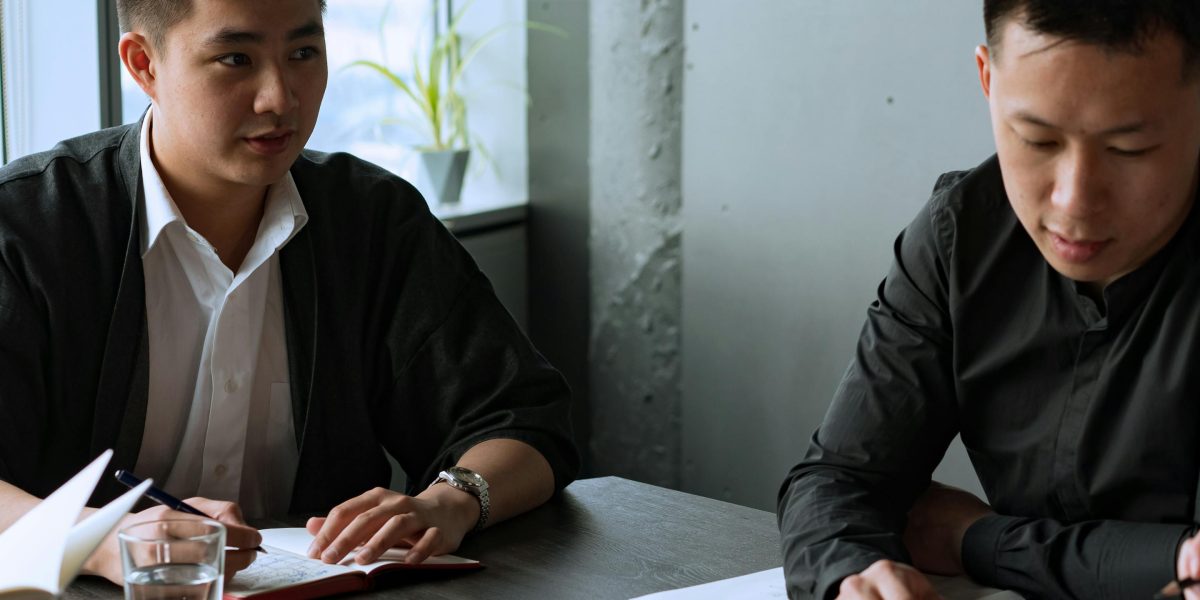 A team collaborating to make strategic decisions for their online store's future.