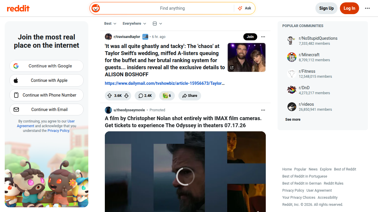 Screenshot of the r/webhosting community on Reddit, a source for user recommendations.