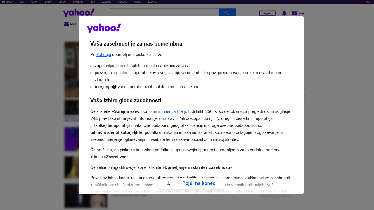 A screenshot of a Yahoo Finance article discussing the 2026 Premium Technology Domain Index and .COM domains as digital assets.