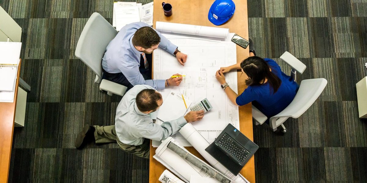 A person intently focused on planning, symbolizing the careful preparation required for a successful website migration.