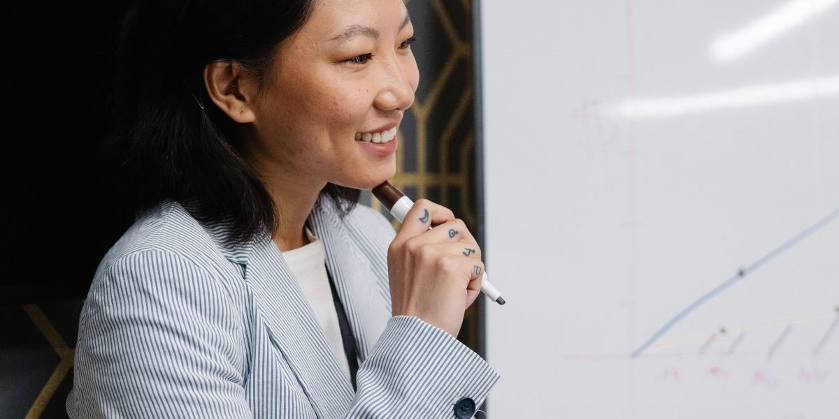 A confident business leader making strategic decisions for long-term growth and brand value.