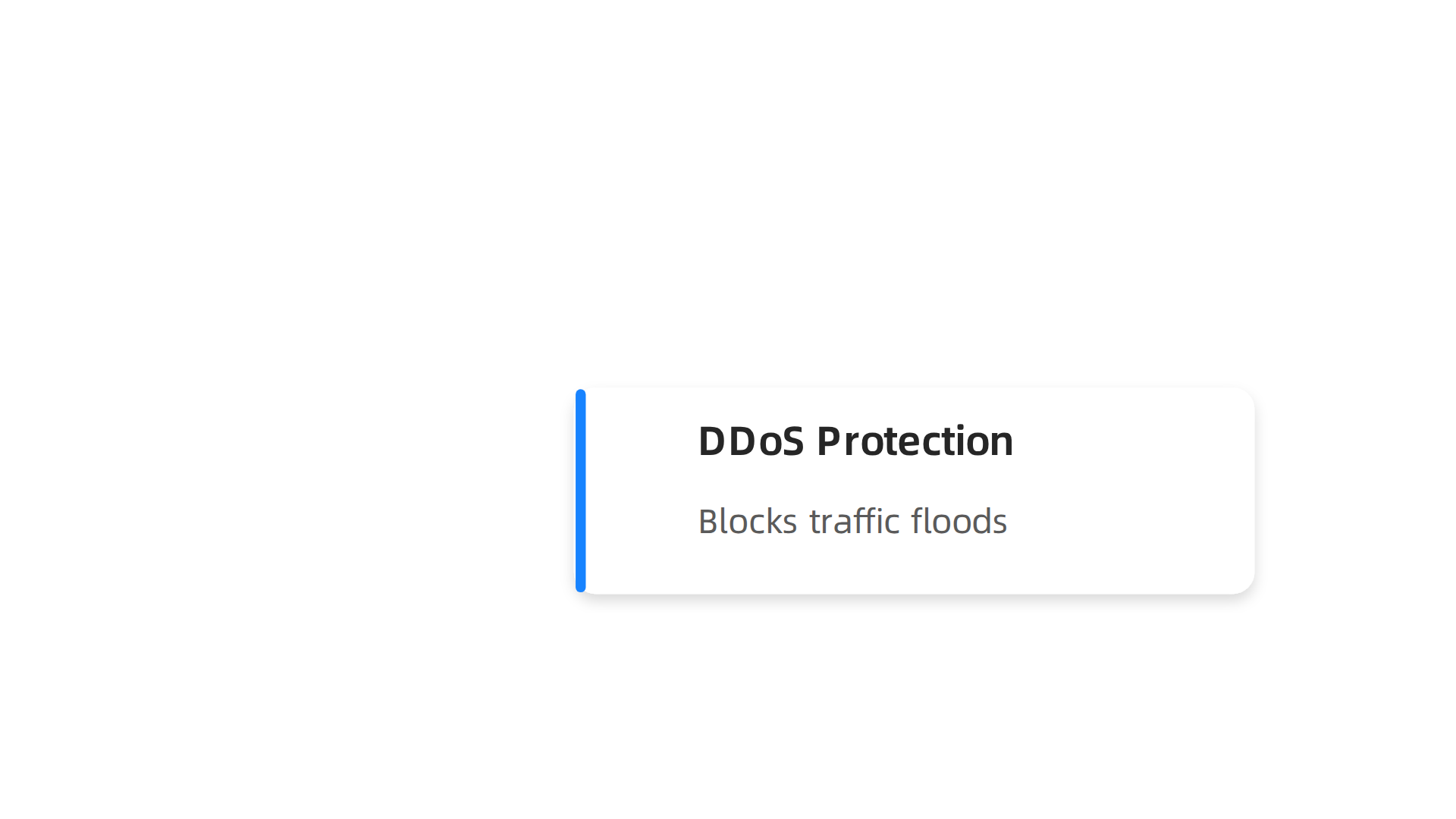 Core security tools provided by hosting companies to protect your online application.